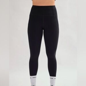 GIRLFRIEND COLLECTIVE NWT BLACK COMPRESSIVE LEGGINGS SIZE XL